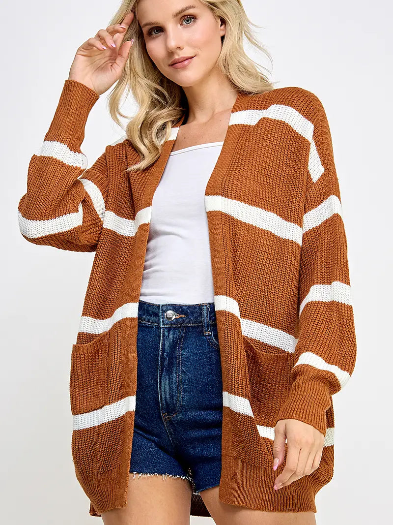 Arbor Lane Stripe Cardigan