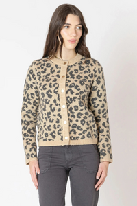 Leopard Cardi