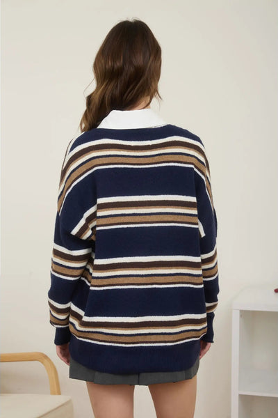 Stripe Knit Sweater