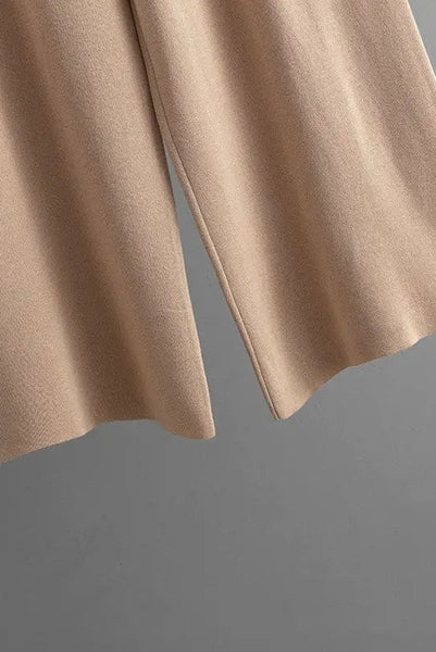 Knitted Wideleg Pants