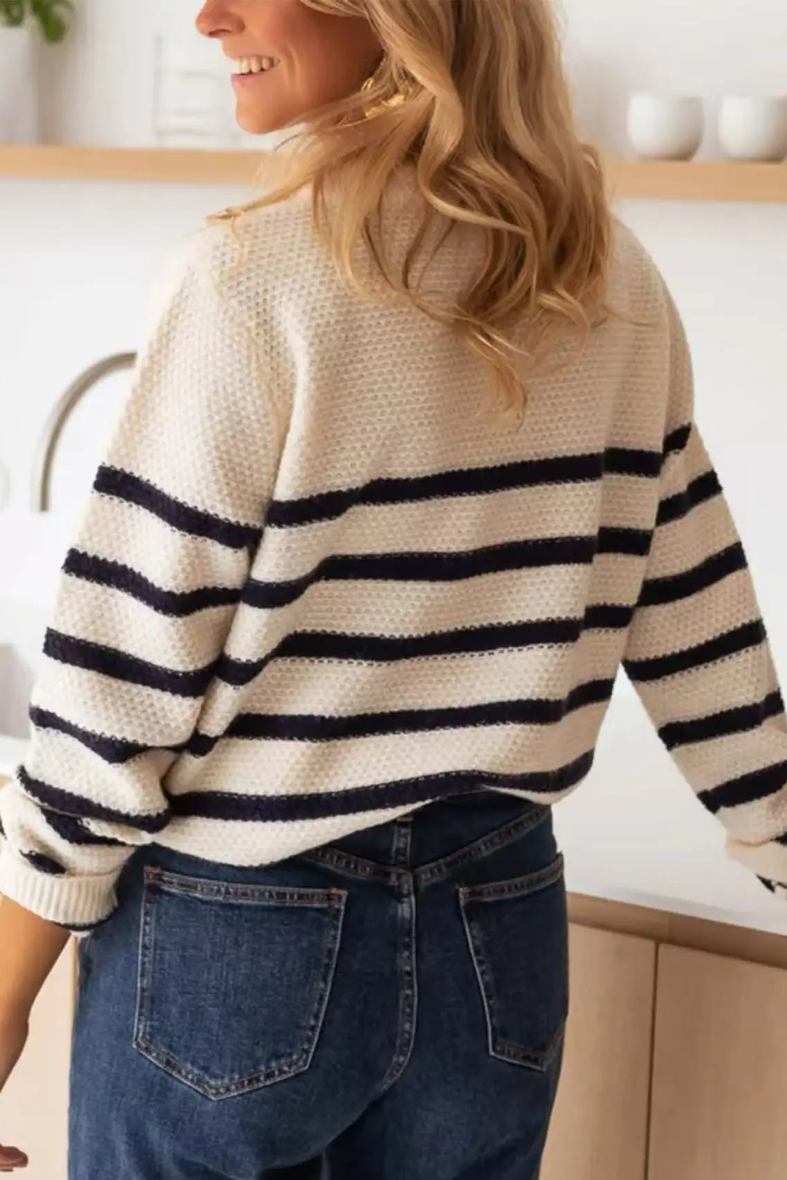 Striped Pullover Sweater