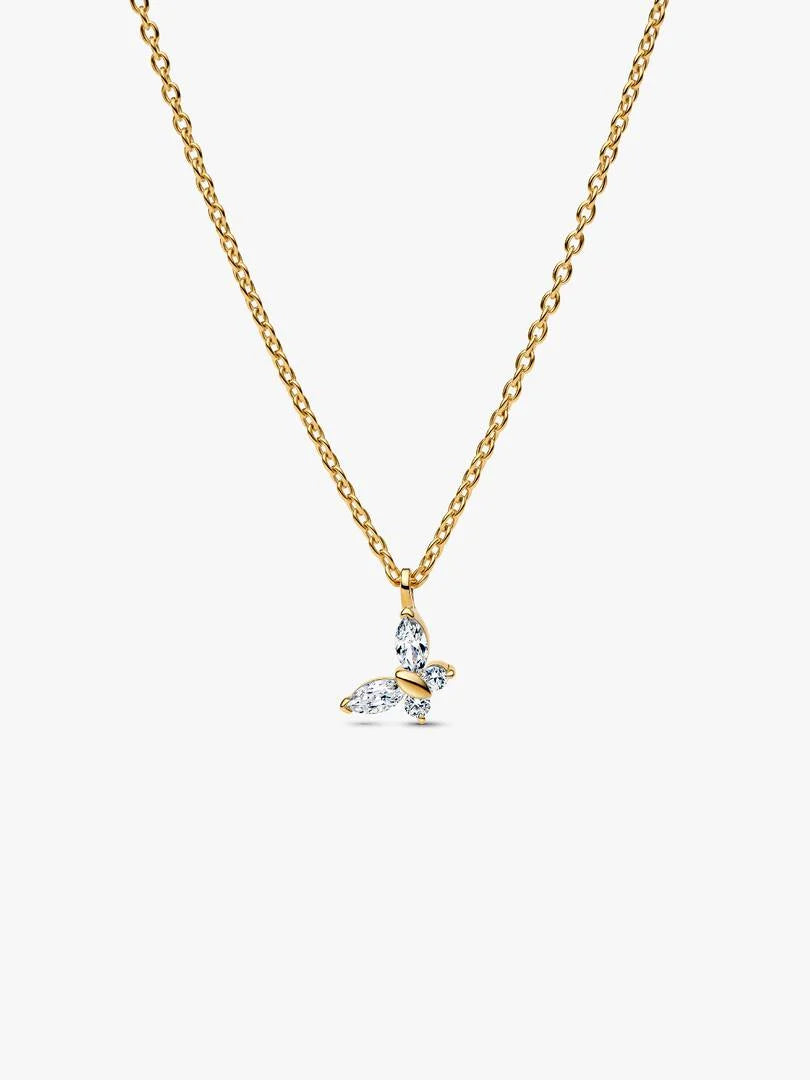 Pandora Butterfly Pendant Necklace
