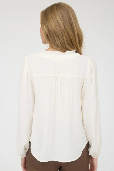 Ruffle Neck Blouse