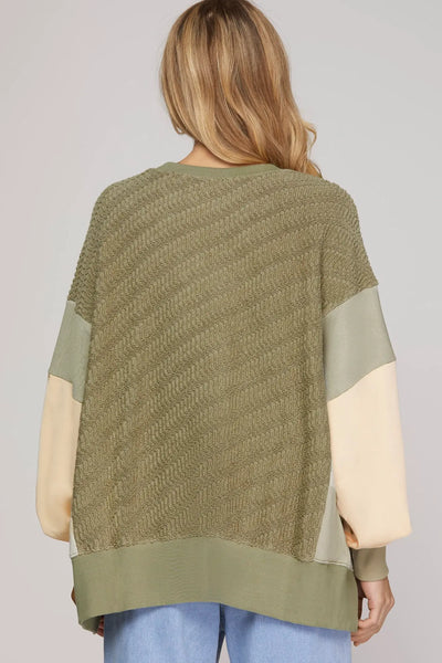 Color Block Knit