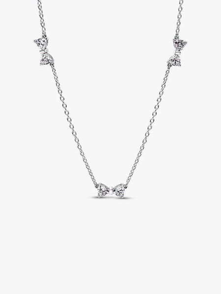 Pandora Bow Station Chain Necklace
