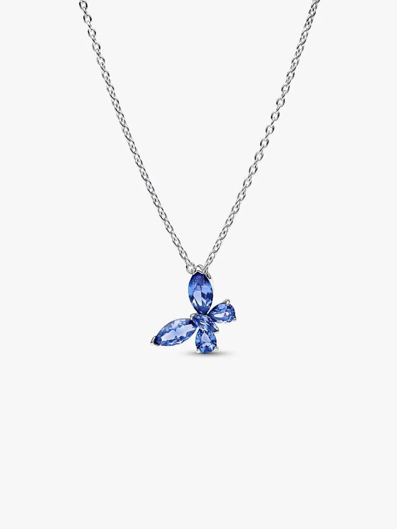 Pandora Butterfly Pendant Necklace