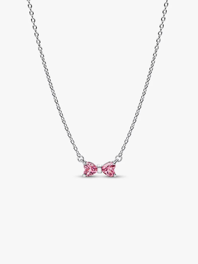 Pandora Bow Pendant Necklace