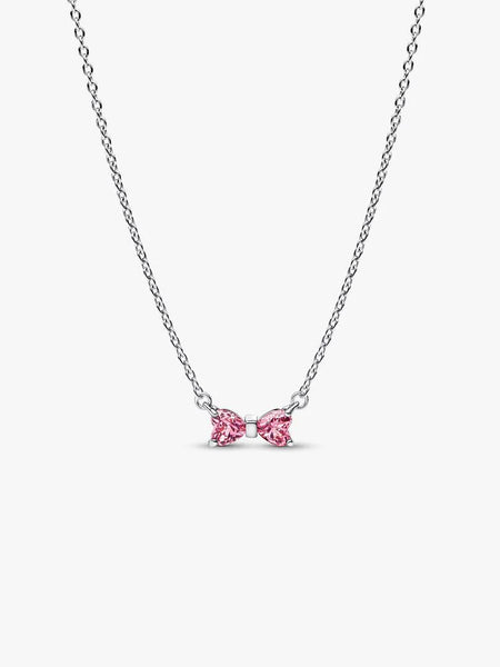 Pandora Bow Pendant Necklace