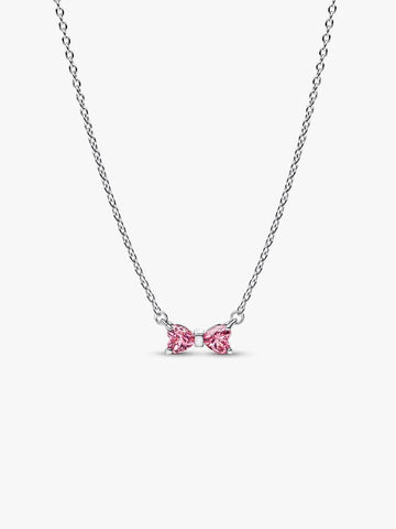 Pandora Bow Pendant Necklace