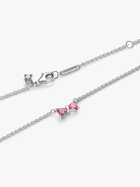 Pandora Bow Pendant Necklace