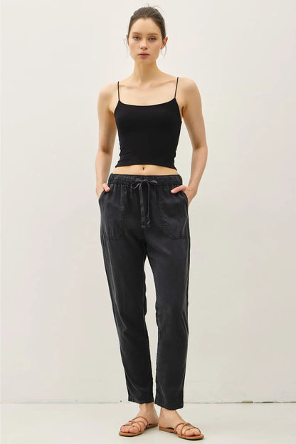 The Lara Tencel Ankle Pants