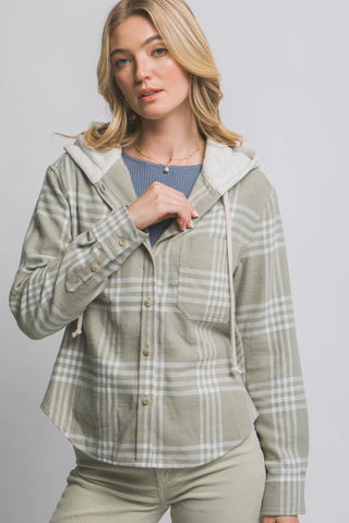 Hooded Plaid Flannel