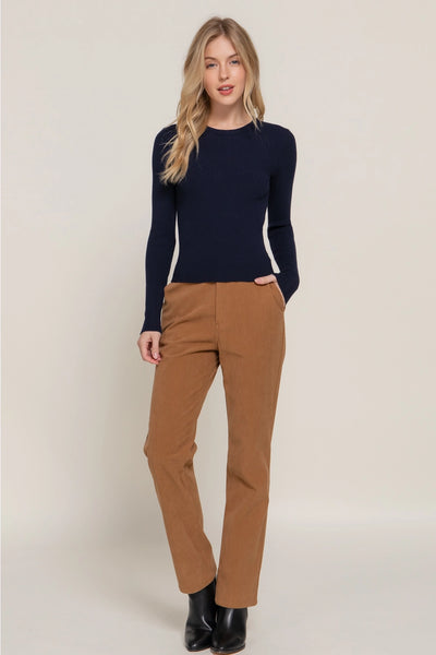Viscose Rib Sweater