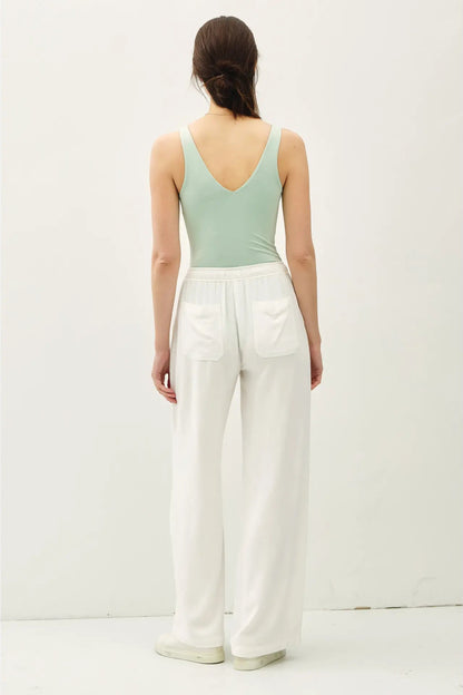 Basic V-Neckline Tank Bodysuit