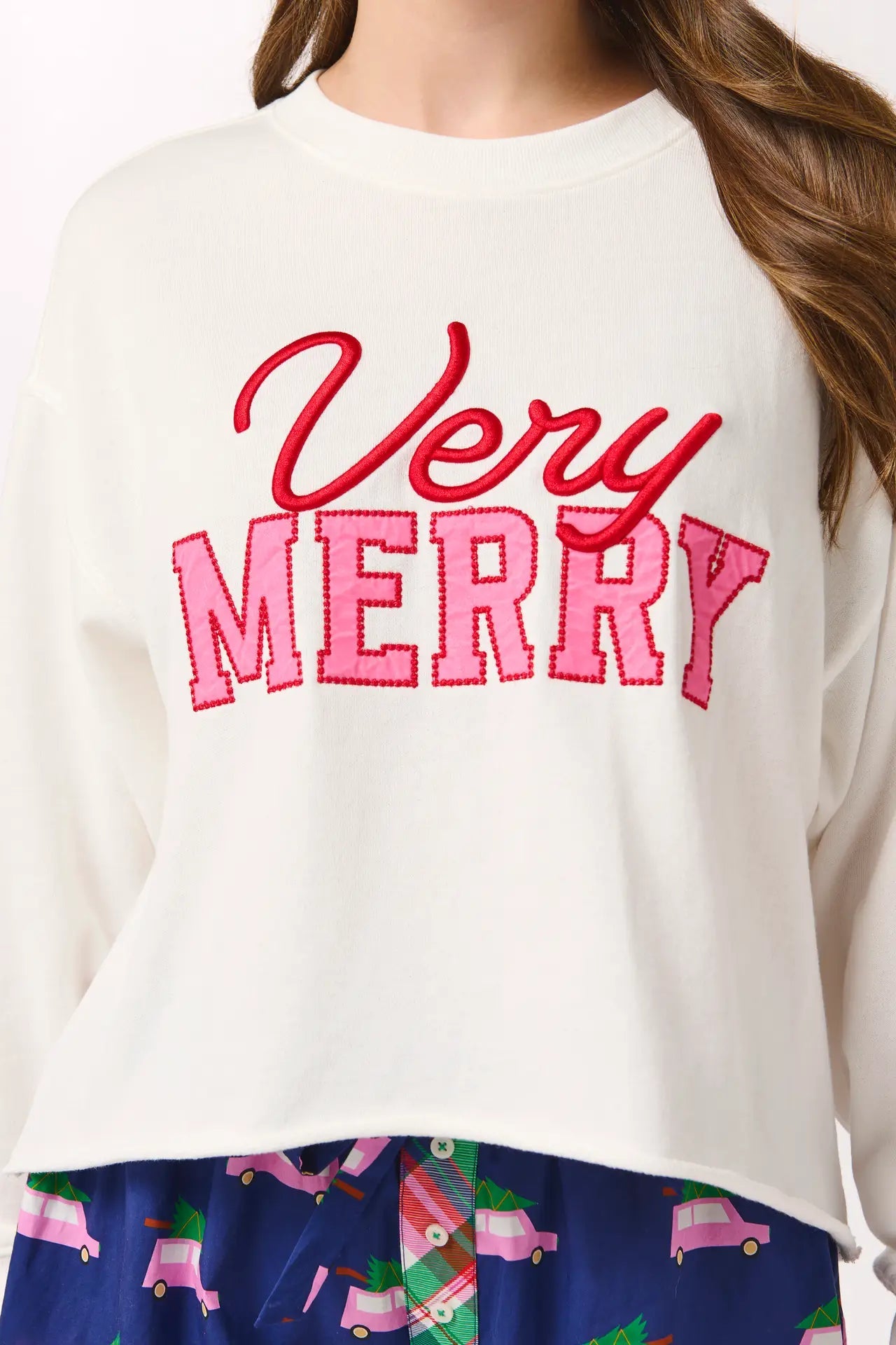 "Very Merry" Lounge Sweatshirt