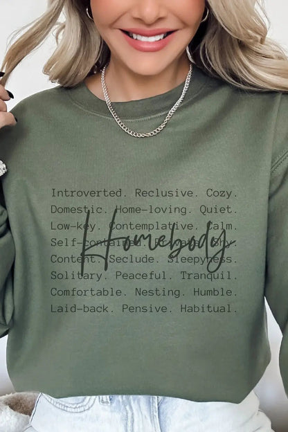 Homebody Graphic Sweatshirt