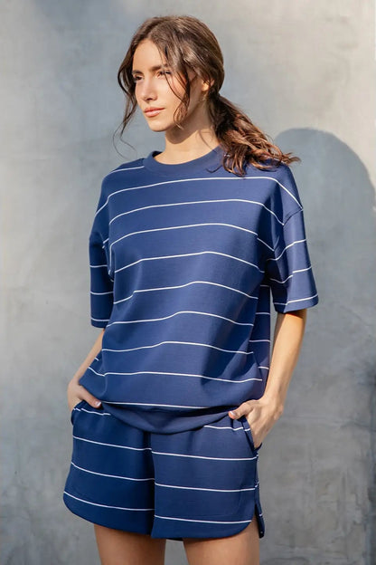 Everyday Luxe Stripe Tee