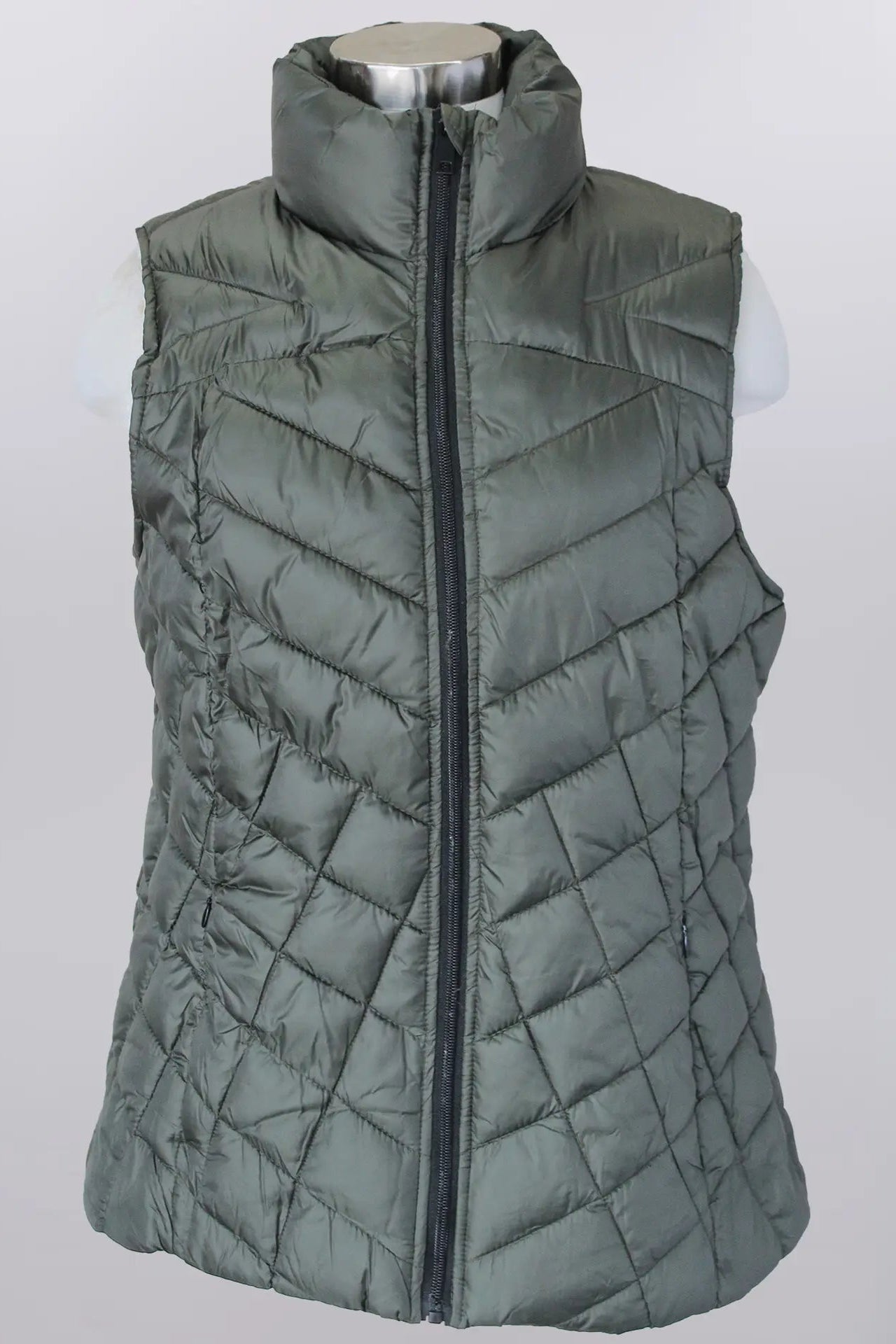 Chevron Quilted Vest