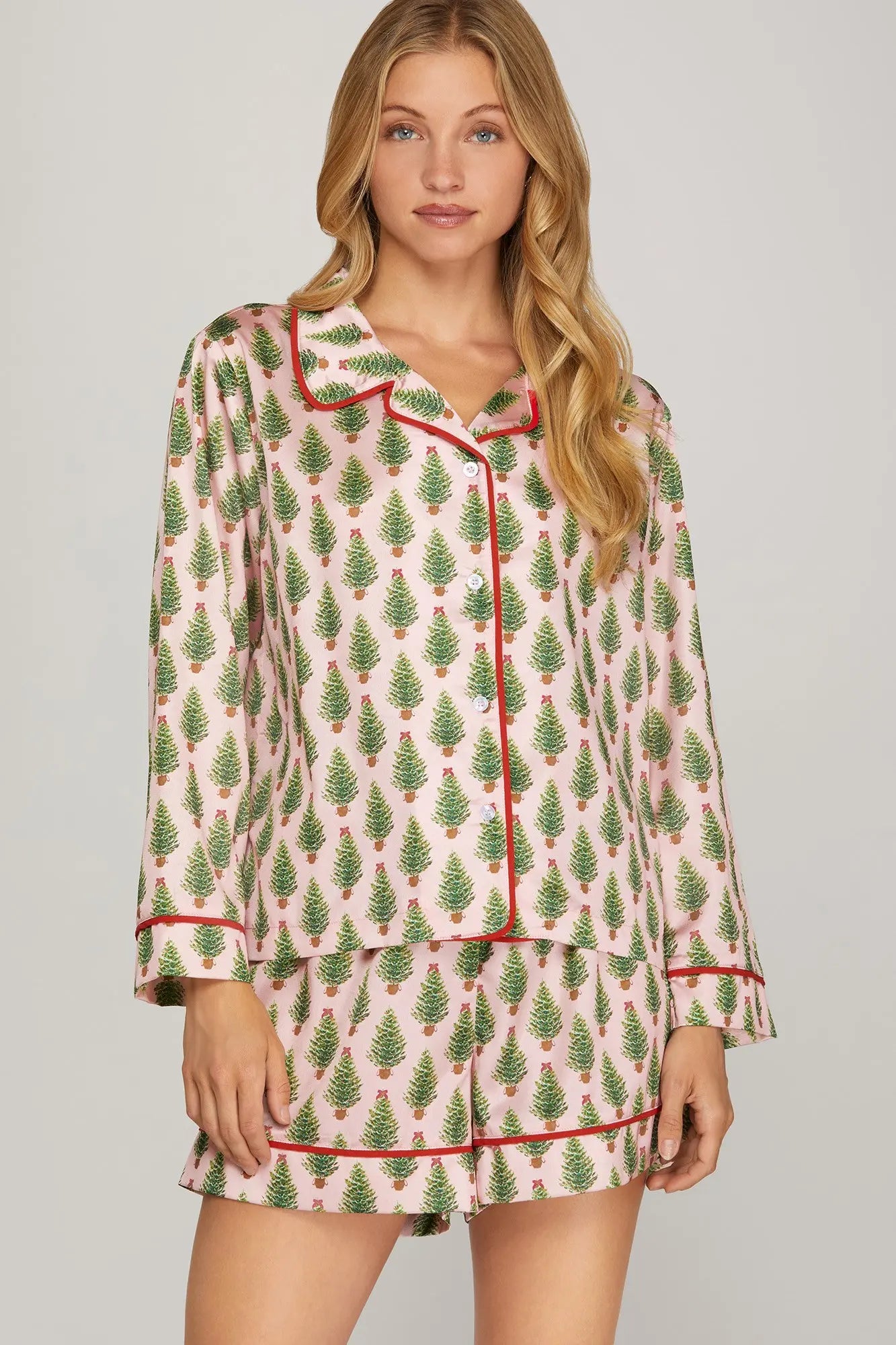 Christmas Tree Pajama Set