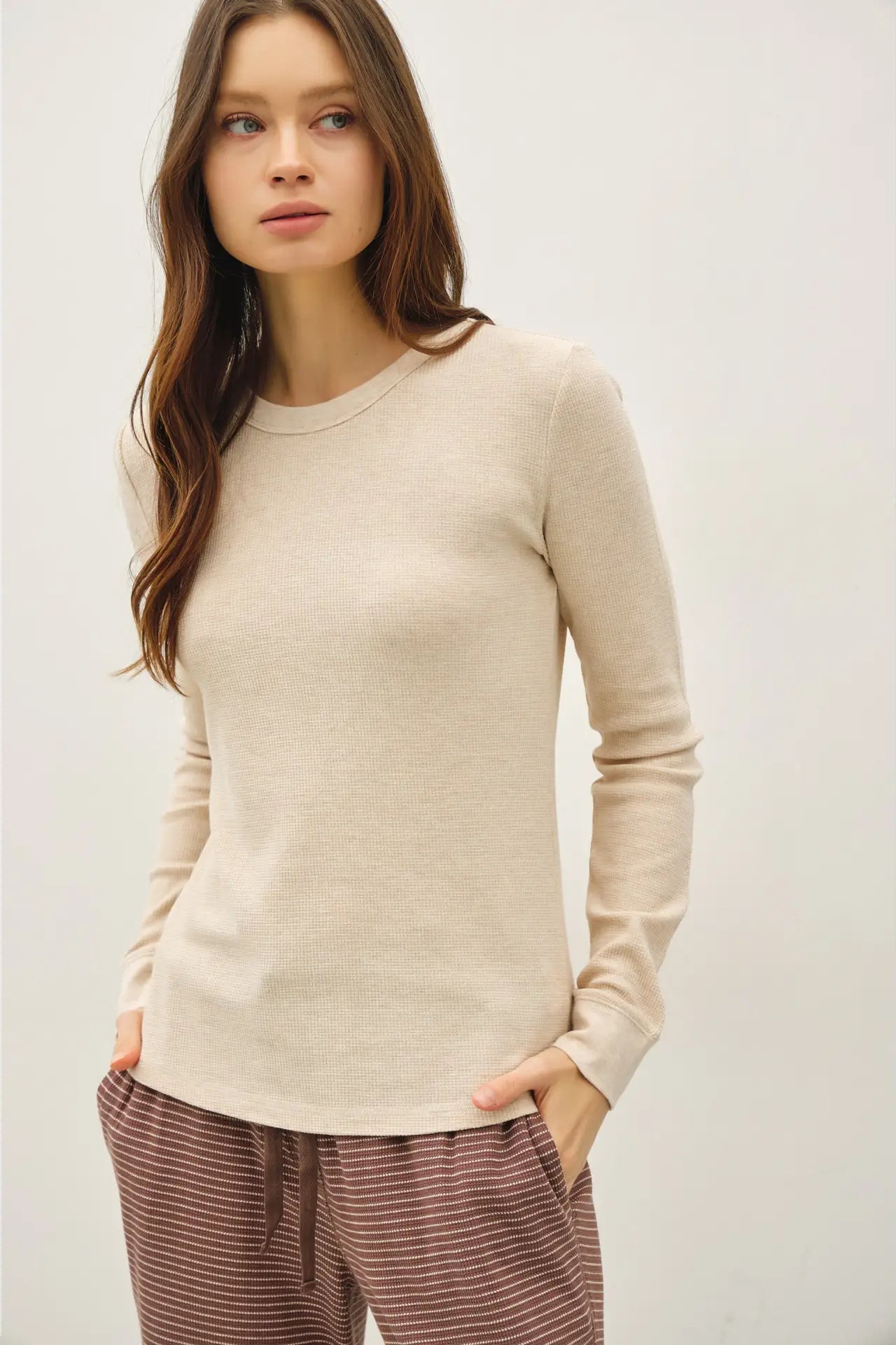 Stitched Thermal Top