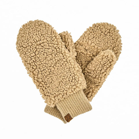 C.C Soft Sherpa Accessible Mittens