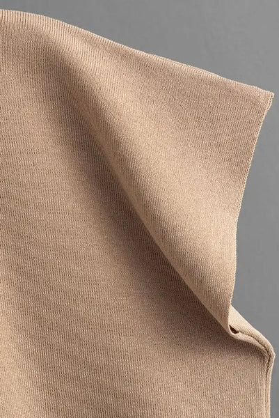 Knitted Colorblock Top