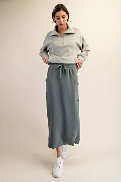 Everyday Luxe Long Skirt