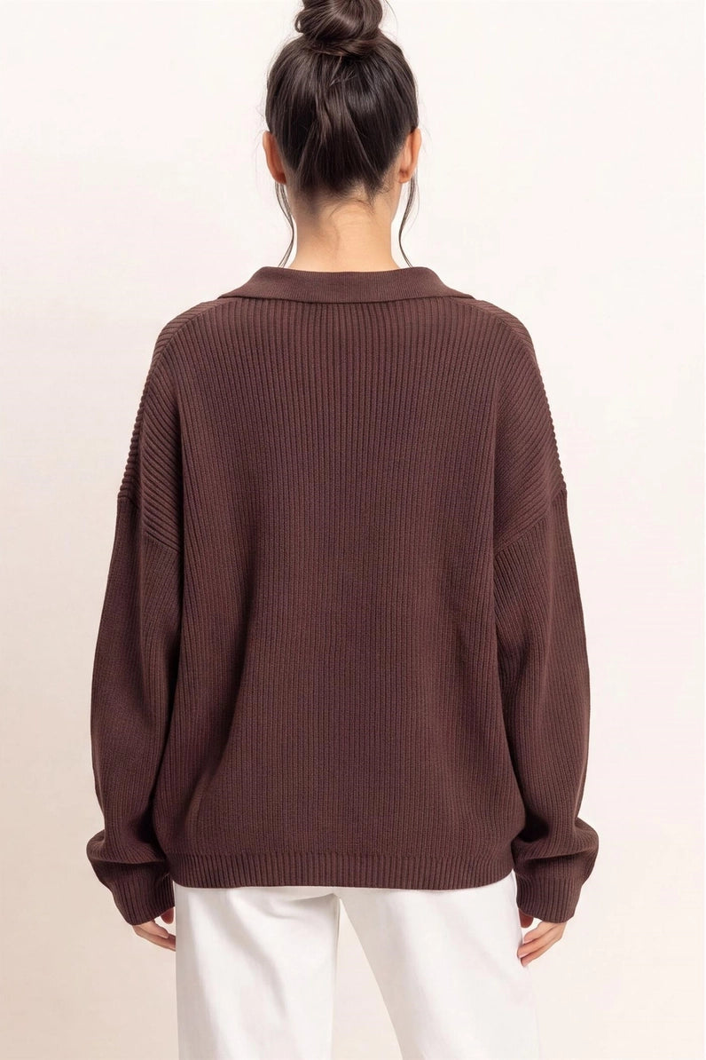 woman in sweater