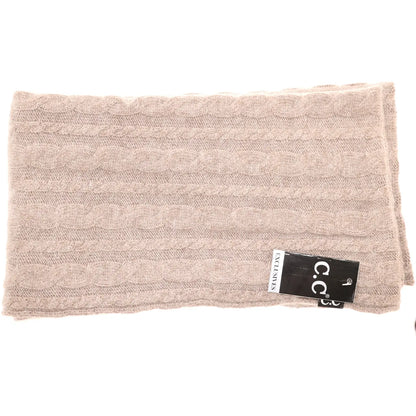 Cable Knit Infinity Scarf