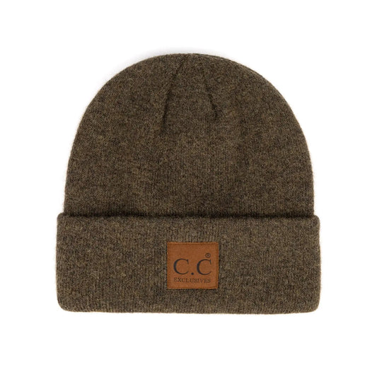 Beanie Heather Knit Basic