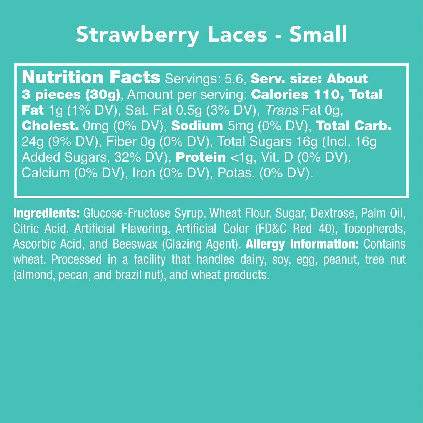 Licorice Strawberry Laces