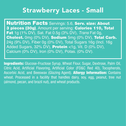 Licorice Strawberry Laces