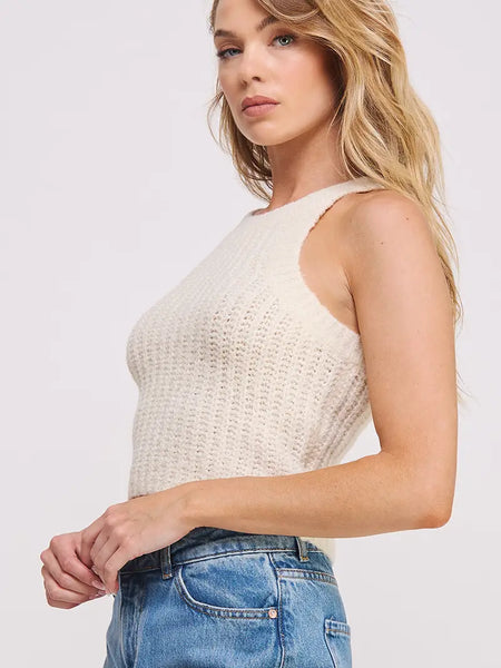 Cloud Knit Halter Tank