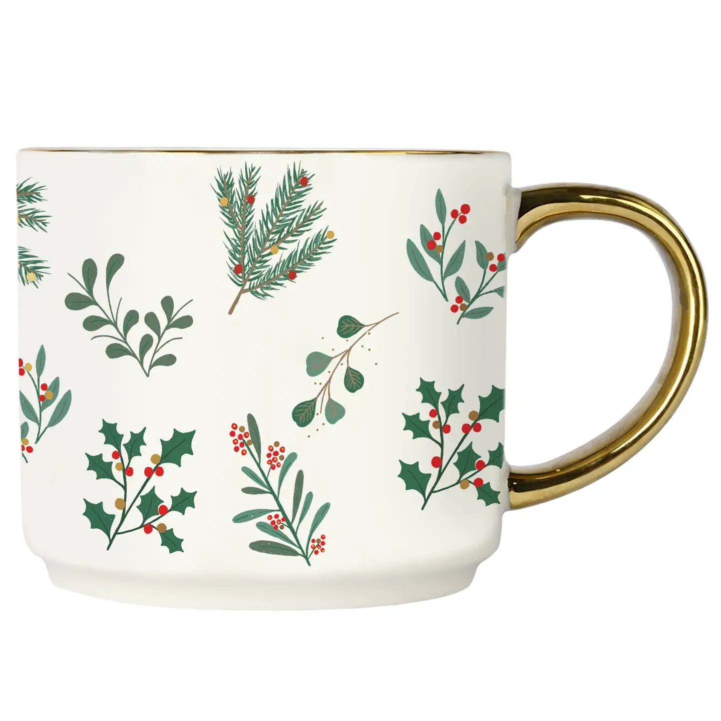 Holiday Greenery Coffee Mug