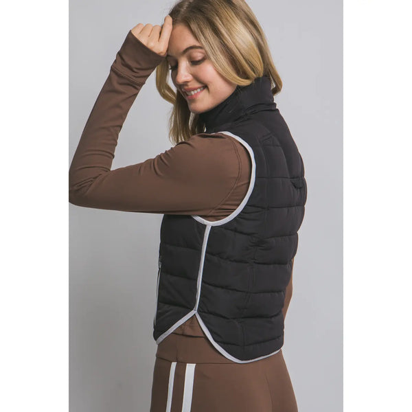 Quilted Puffer Vest