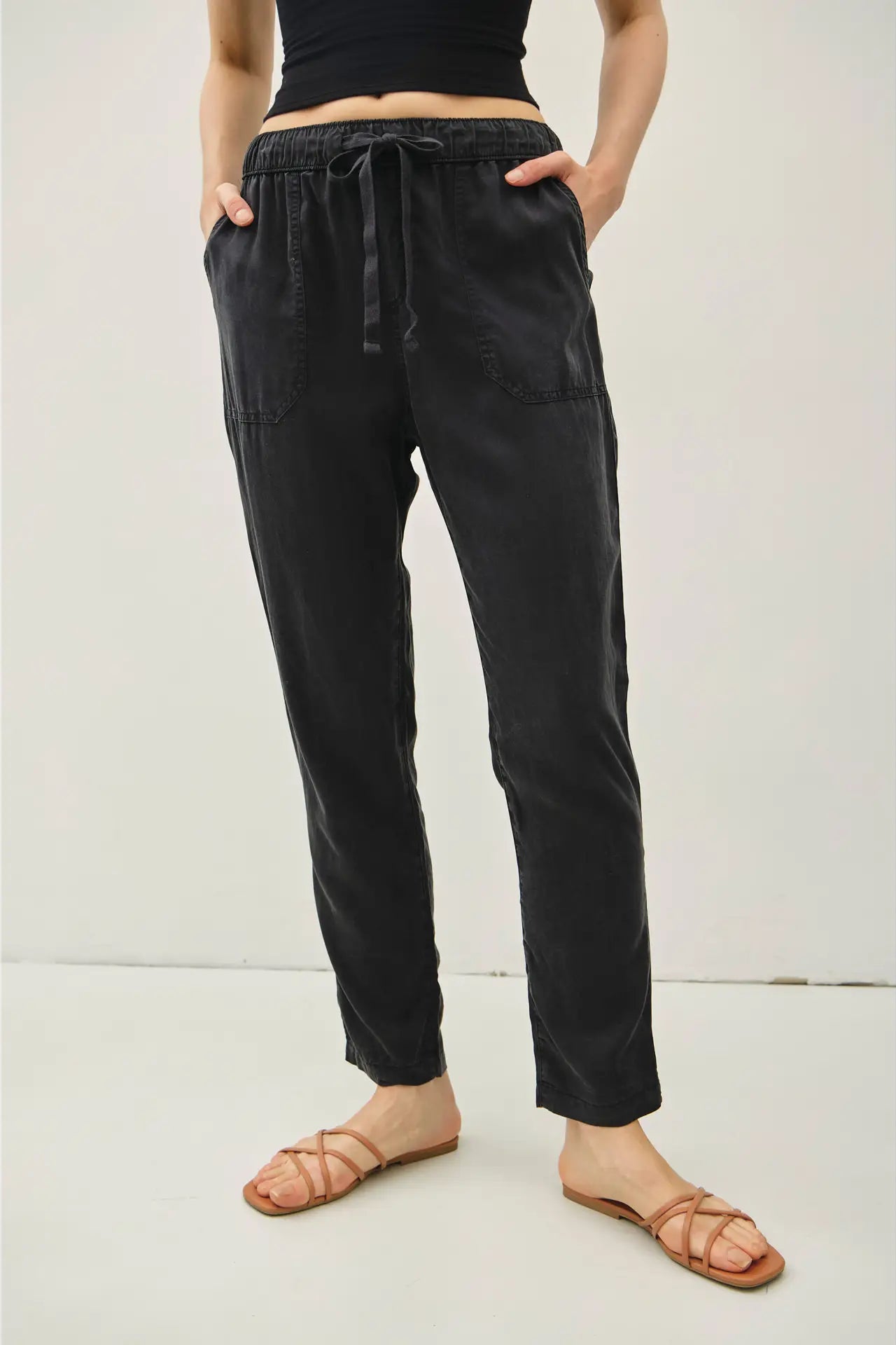 The Lara Tencel Ankle Pants