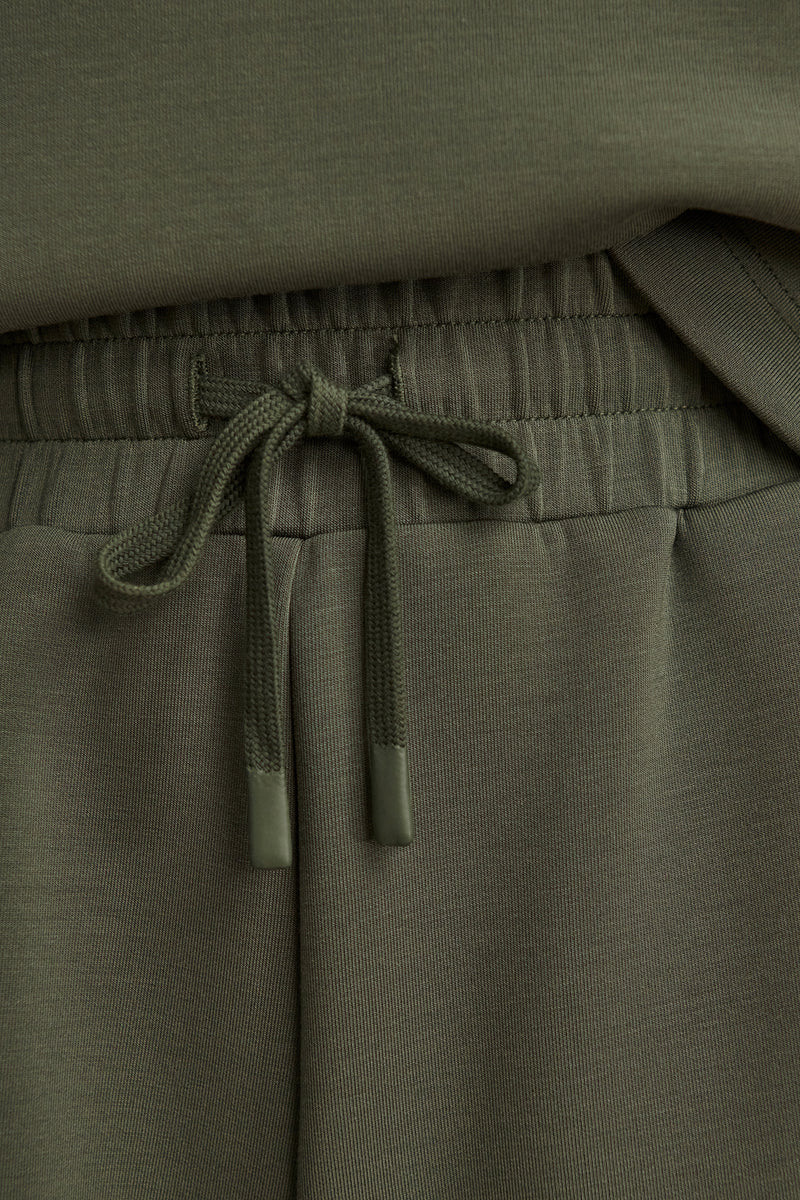 close up of green shorts