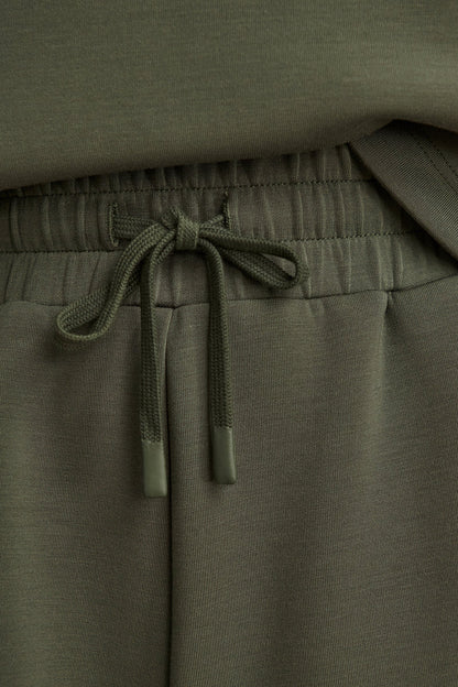 close up of green shorts