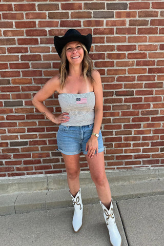 Stars and Stripes Tube Top