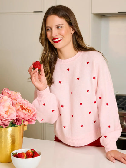 Hearts Sweater
