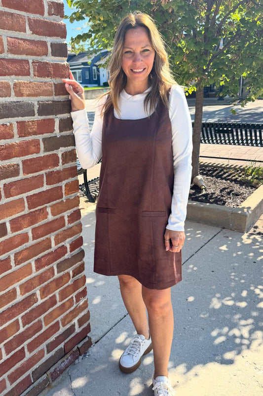 Suede Dress
