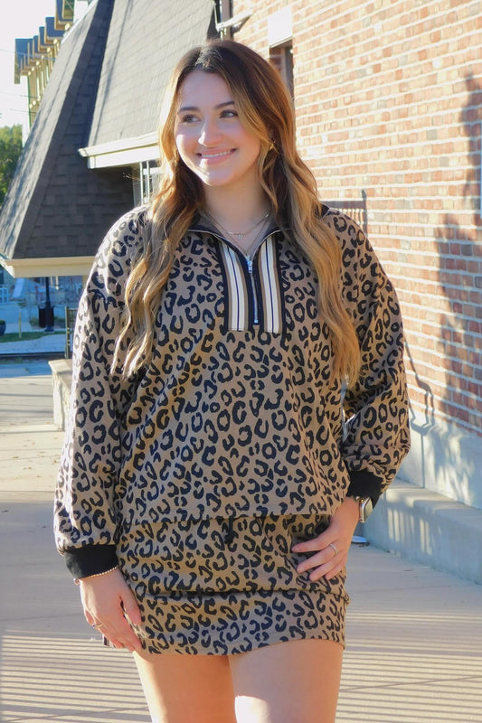 Leopard Skirt