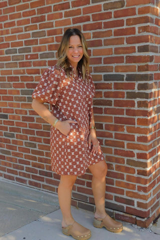 Puff Sleeve Dress