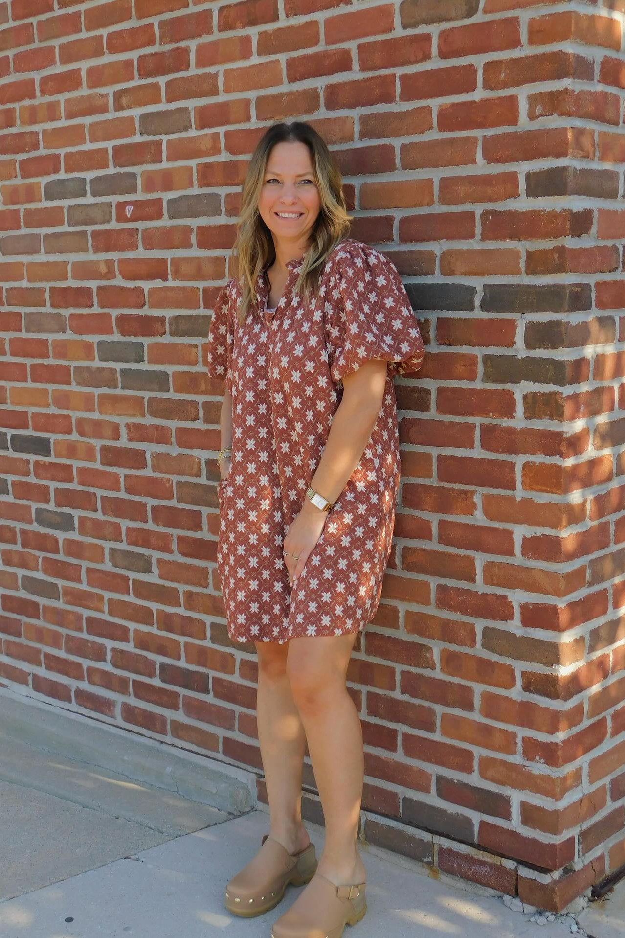 Puff Sleeve Dress