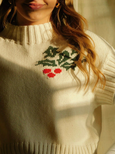 Holly Greens Sweater