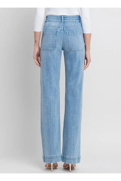 90's Vintage Super High Rise Flare Jeans