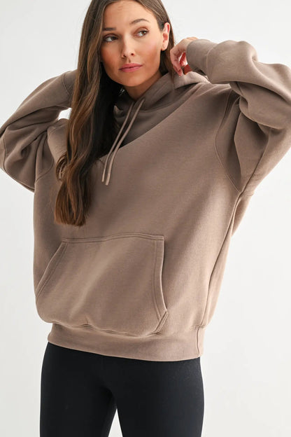 Drop Shoulder Hoodie