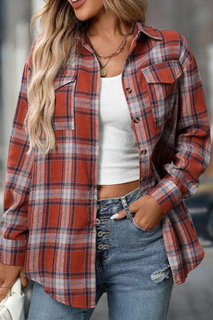 Plaid Button Down