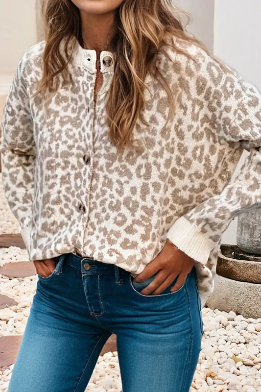 Leopard Cardigan