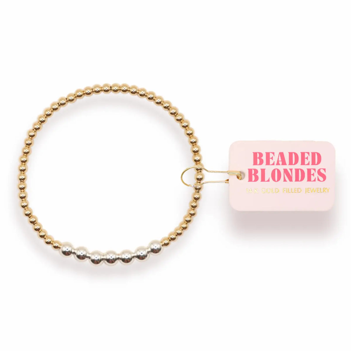 beaded blondes bracelet